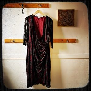 Plus Size 3x Black Lace Dress